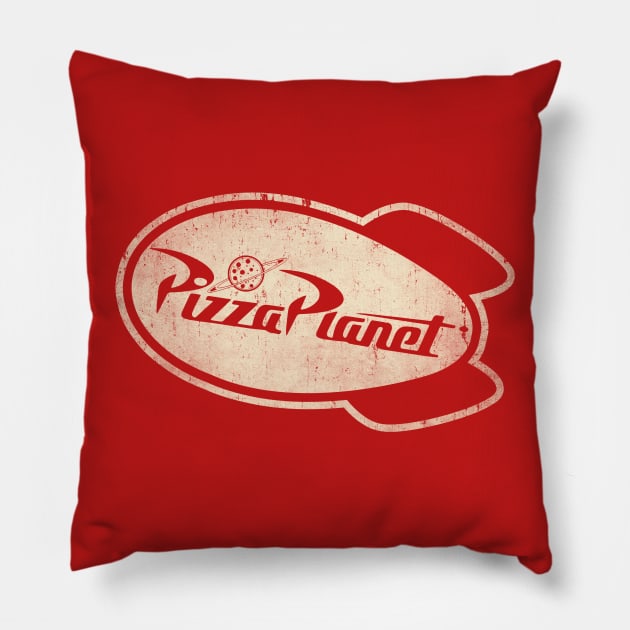 Pizza Planet Pillow by WizzKid