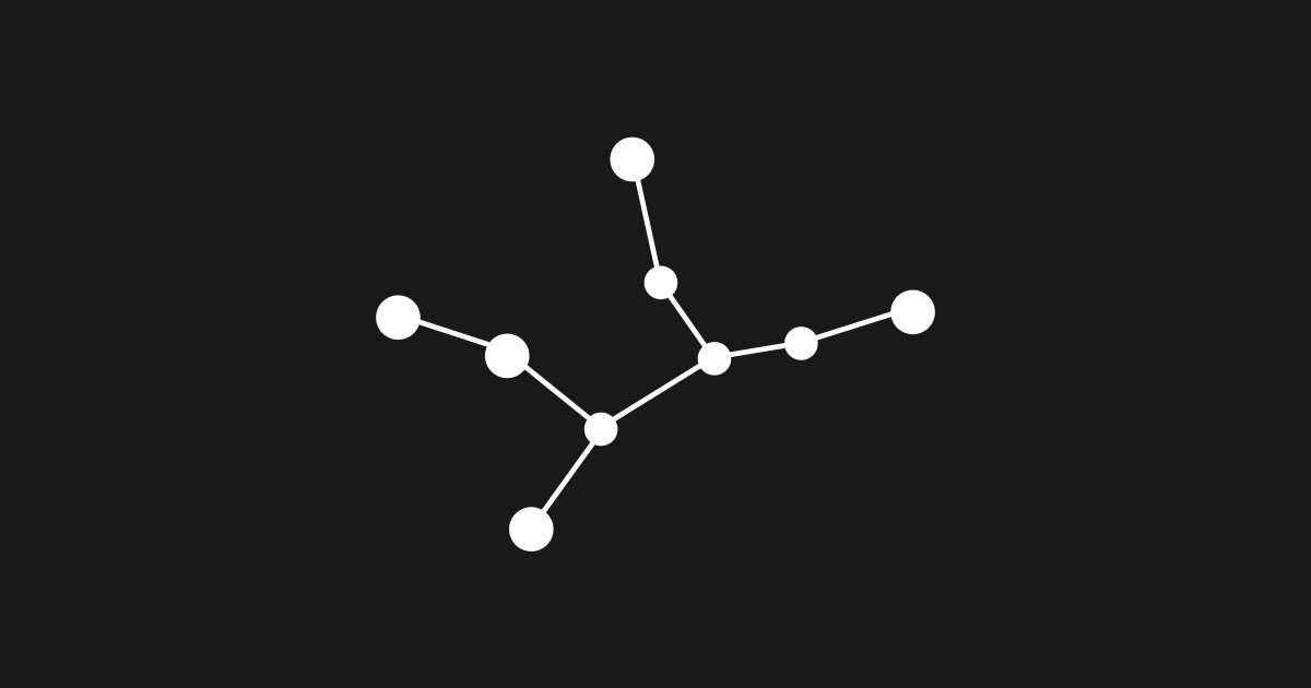 Zodiac Sign Virgo Constellation - Virgo Constellation - Sticker | TeePublic