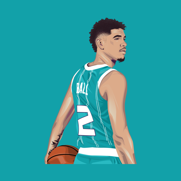 lamelo ball coloring page