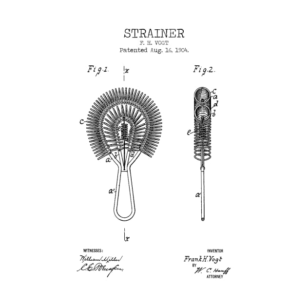 STRAINER patent by Dennson Creative