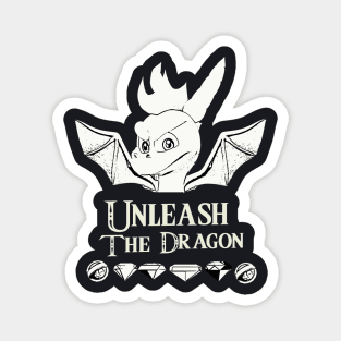 Unleash The Dragon Magnet