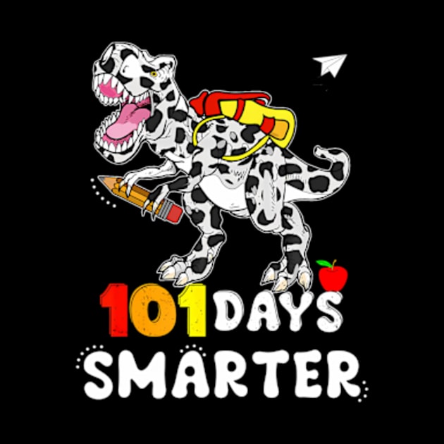 101 Days Smarter Dinosaur 100th Day Of School 100 Boys Kids by Daysy1