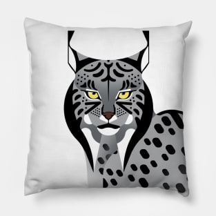 Iberian lynx Pillow