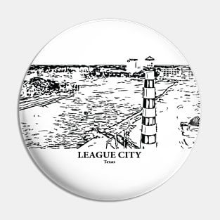 League City - Texas Pin