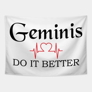 geminis do it better Tapestry