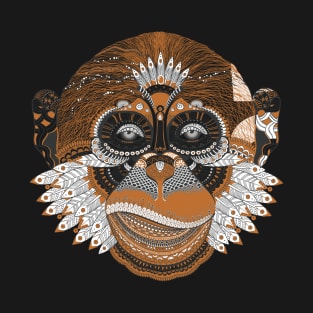 Psychedelic Monkey - Stoned Ape T-Shirt