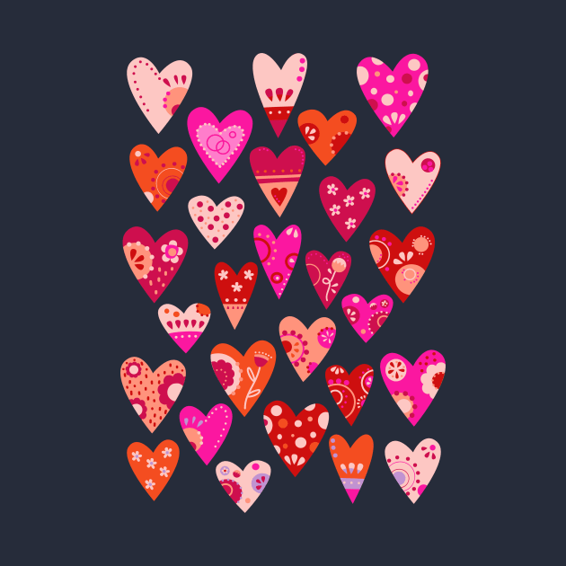 Japandi Hearts by NicSquirrell
