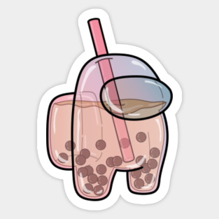 Among Us Cute Stickers Teepublic The image quality of the sticker is hd and very clear. among us cute stickers teepublic
