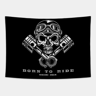 Born to ride Tapestry