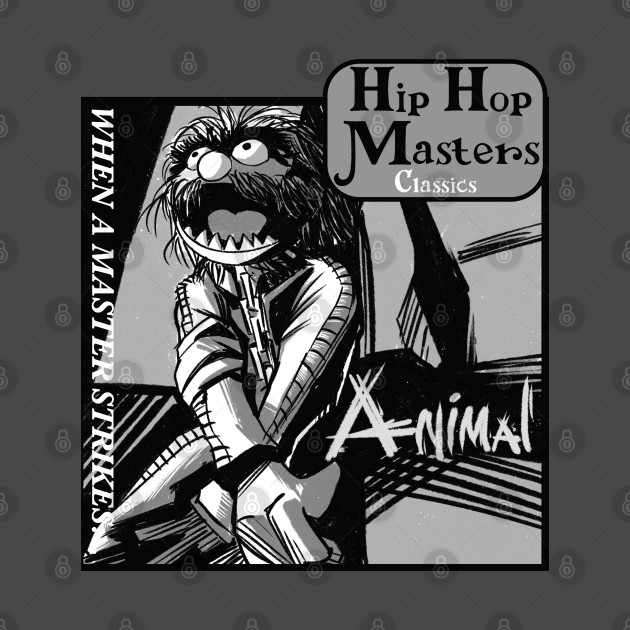 Hip-Hop Muppets: Animal by Brianluesang
