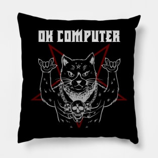 OK COMPUTER MERCH VTG Pillow