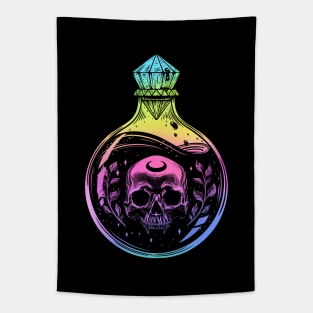 Poison. Vampire Skull Tapestry