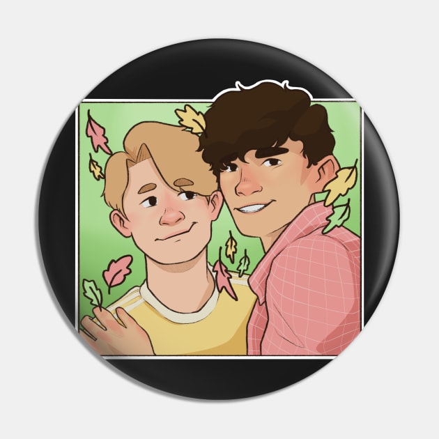 Nick and Charlie - heartstopper drawing Pin by daddymactinus