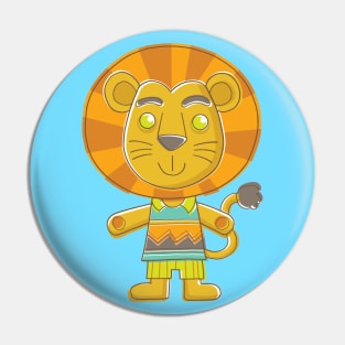 Cute Lion Pin