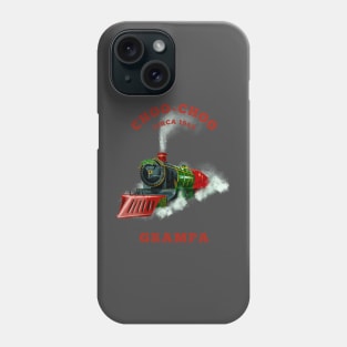 Choo Choo Grampa Christmas Train Phone Case