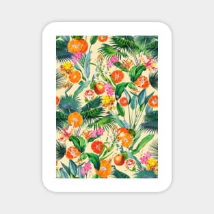 Tropical Orange Garden II Magnet