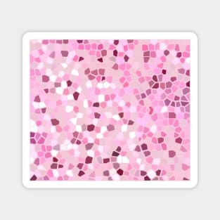 Pink Mosaic Magnet