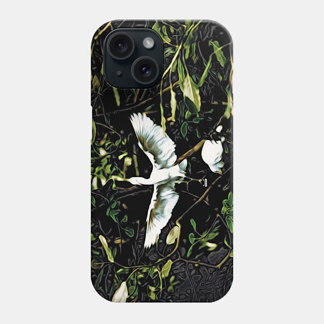 Crane / Maléa is looking for the goblin - children's book WolfArt Phone Case by RaphaelWolf