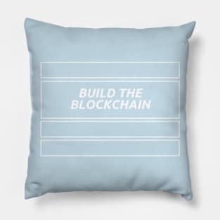 Forget the wall, build the blockchain! Pillow