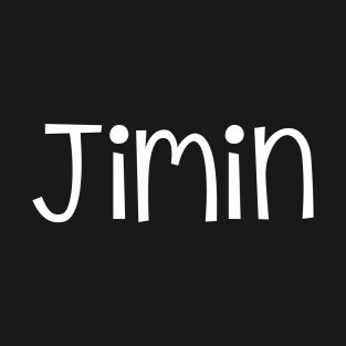 K-POP BTS Names - Jimin T-Shirt