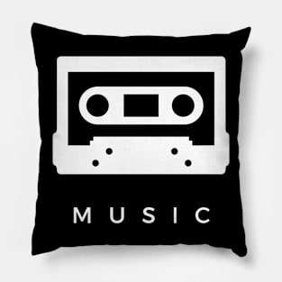 Music Audio Cassette Tape Pillow