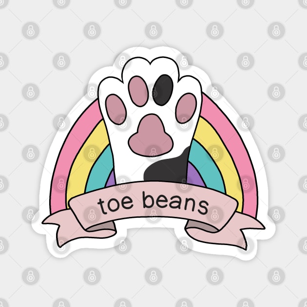 Toe Beans Magnet by valentinahramov