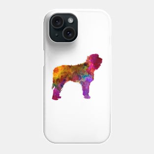 Otterhound in watercolor Phone Case