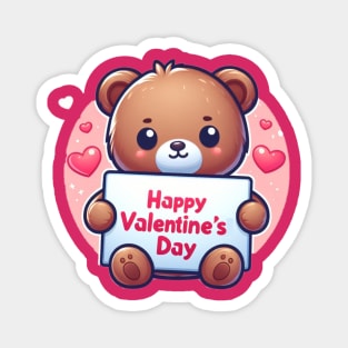 happy valentines day Magnet