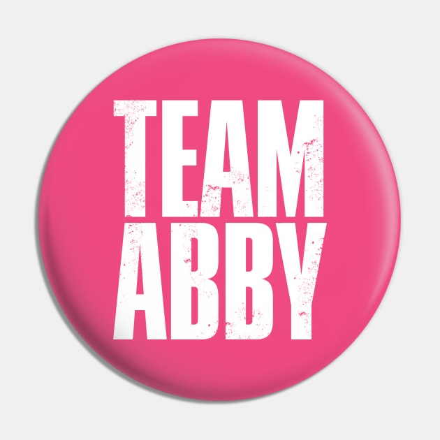 Team Abby Pin by redpandakids