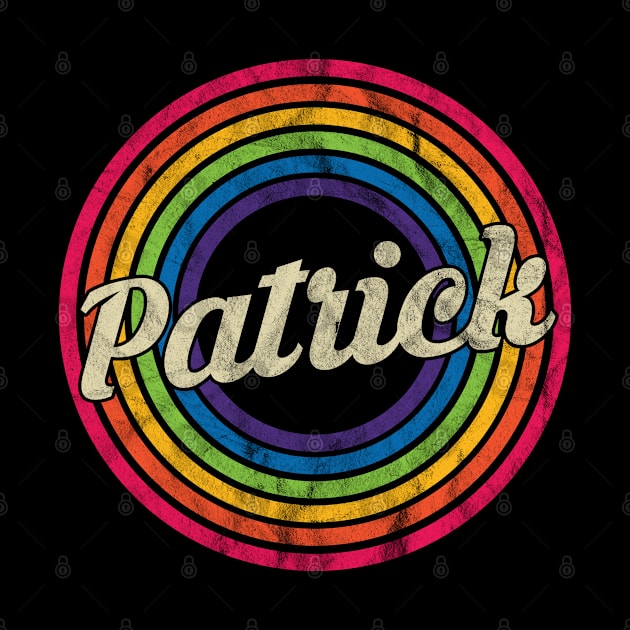 Patrick - Retro Rainbow Faded-Style by MaydenArt