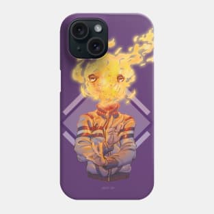 Flame Head Phone Case