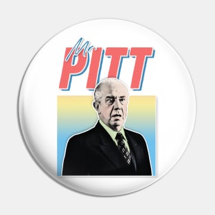 Mr Pitt Fan Art Pin