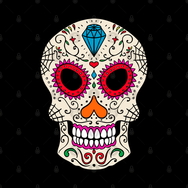 sugar head skull by Hispaniola-Fineart