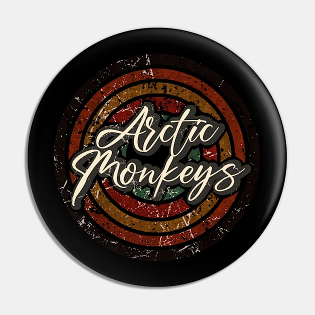 Arctic Monkeys - vintage design on top Pin by agusantypo