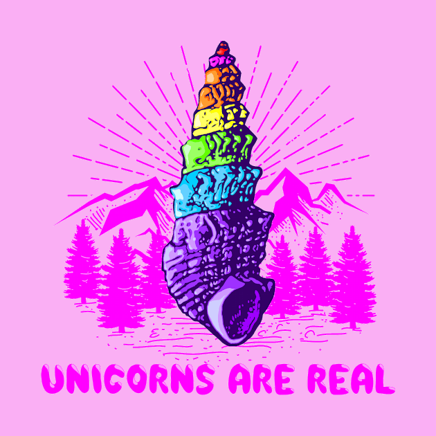 Unicorns are real, camping ed. by Spacecoincoin