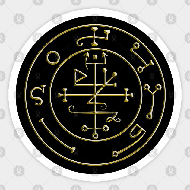 Wallpaper Seal Of Beelzebub Beelzebub Sigil Sticker Teepublic Desktop Wallpaper