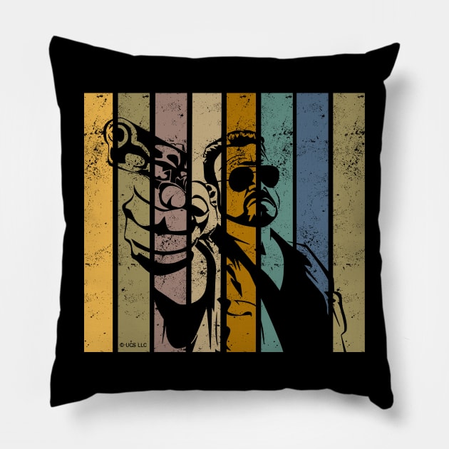 Walter Sobchak Pillow by valentinahramov