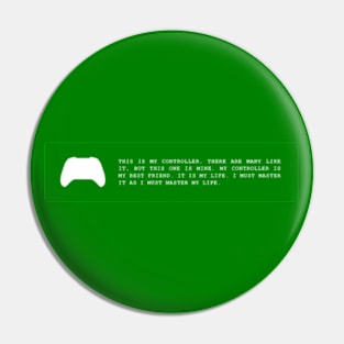 Xbox Player Creed Pin