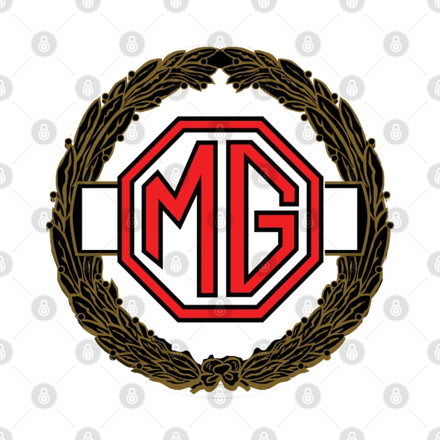 Vintage MG Wreath by Midcenturydave