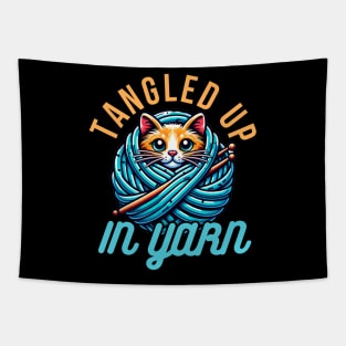 Tangled Up In Yarn Tapestry