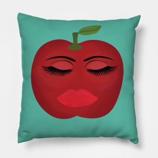 Sweet Red Apple Pillow