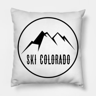 Ski Colorado Pillow