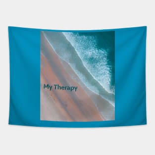 Ocean is my therapy Tapestry