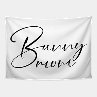 Rabbit Calligraphy for Bunny Mom Tapestry