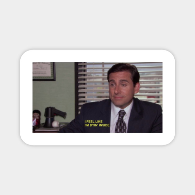 The Office Funny Screencap Meme The Office Magnet Teepublic