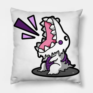 SM3GMASAURUS REX WHITE (PURPLE) Pillow