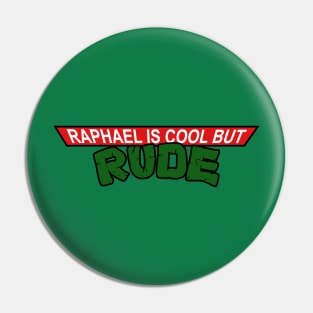 Raphael is Cool but Rude Pin