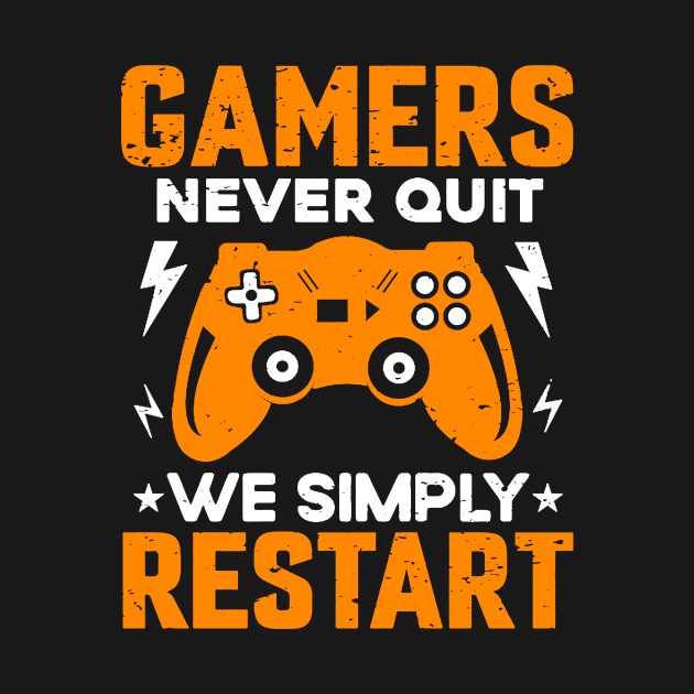 Gamers Never Quit by AbundanceSeed