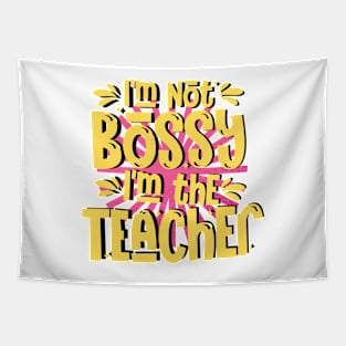 Boss Teacher Tapestry