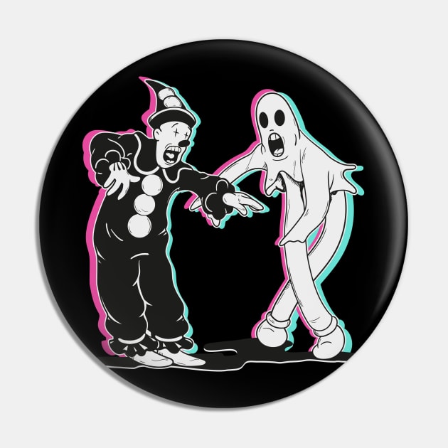 fantasma y payaso bailando Pin by PaperHead